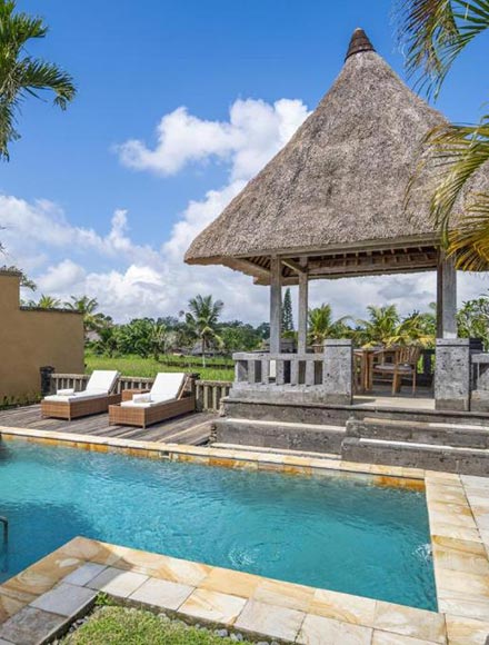 Wapa di Ume one-bedroom villa pool