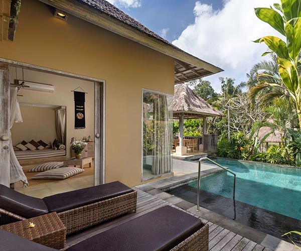 Wapa di Ume one-bedroom villa pool