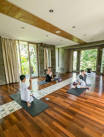 Wapa di Ume yoga class